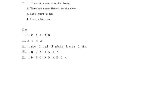 五上Unit6PartA第三课时_26春四年级上下册人教版_四上英语合集人教版PEP英语四年级上册新教材（教学视频+课件+动画+音频+练习+教案）_19同步教案课件_人教pep3_3-6年级上册_课时练