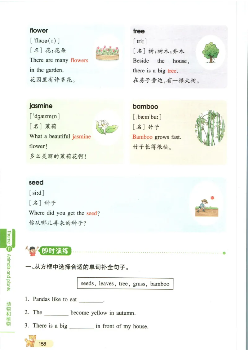 一本小学知识大盘点英语_26春四年级上下册人教版_四上英语合集人教版PEP英语四年级上册新教材（教学视频+课件+动画+音频+练习+教案）_17练习资料_小学英语（预习复习资料大礼包）