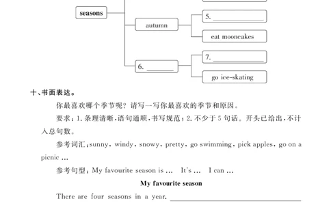 Unit2复习作业24095906_26春四年级上下册人教版_四上英语合集人教版PEP英语四年级上册新教材（教学视频+课件+动画+音频+练习+教案）_17练习资料_小学英语（预习复习资料大礼包）