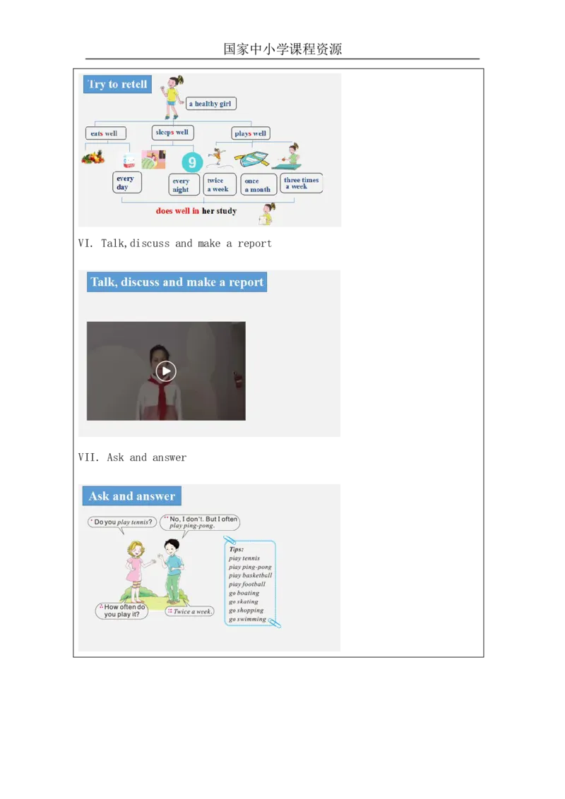 5Unit2I'mhealthyPartB_国家课_学习任务单_26春四年级上下册人教版_四上英语合集人教版PEP英语四年级上册新教材（教学视频+课件+动画+音频+练习+教案）_17练习资料_《小学英语》
