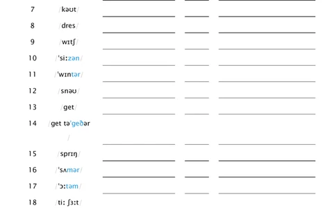 U6看音标默写单词_26春四年级上下册人教版_四上英语合集人教版PEP英语四年级上册新教材（教学视频+课件+动画+音频+练习+教案）_05单词背诵默写8套（word+pdf）_word版