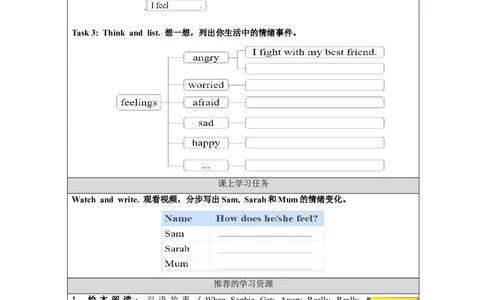B-学习任务单(4)_26春四年级上下册人教版_四上英语合集人教版PEP英语四年级上册新教材（教学视频+课件+动画+音频+练习+教案）_17练习资料_小学英语（预习复习资料大礼包）_Unit6