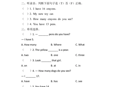 三下Unit6PartB第一课时_26春四年级上下册人教版_四上英语合集人教版PEP英语四年级上册新教材（教学视频+课件+动画+音频+练习+教案）_19同步教案课件_人教pep3_3-6年级下册_3年级下册