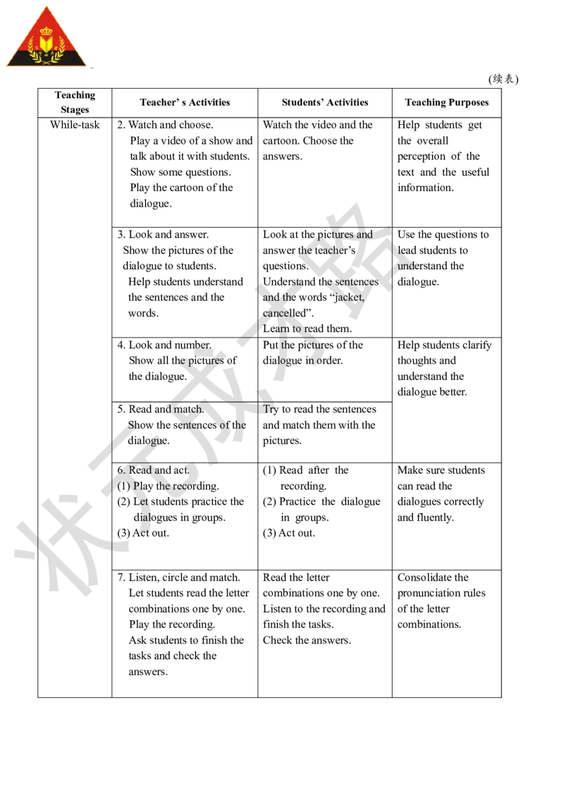 Thefirstperiod（第一课时）_26春四年级上下册人教版_四上英语合集人教版PEP英语四年级上册新教材（教学视频+课件+动画+音频+练习+教案）_19同步教案课件_人教pep3_3-6下册_4年级下册