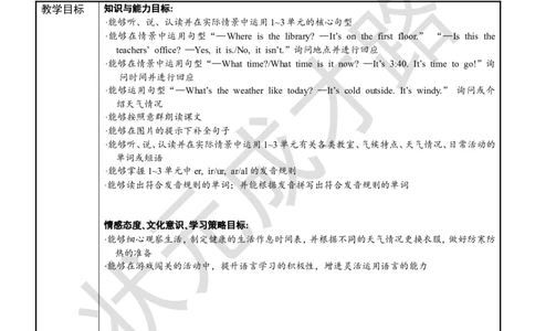 Thefirstperiod（第一课时）_26春四年级上下册人教版_四上英语合集人教版PEP英语四年级上册新教材（教学视频+课件+动画+音频+练习+教案）_19同步教案课件_人教pep3_3-6下册_4年级下册