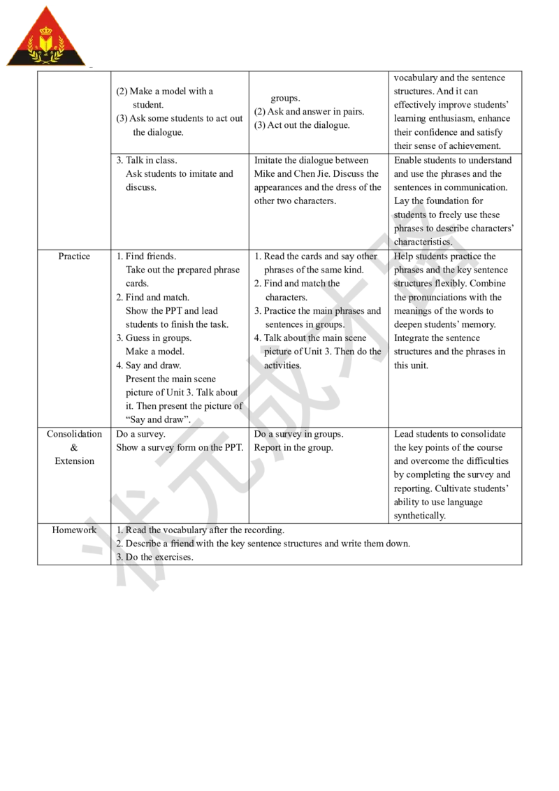 Thefifthperiod（第五课时）_26春四年级上下册人教版_四上英语合集人教版PEP英语四年级上册新教材（教学视频+课件+动画+音频+练习+教案）_19同步教案课件_人教pep3_3-6上册_4年级上册_Unit3