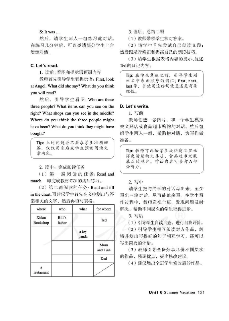 6下_26春四年级上下册人教版_四上英语合集人教版PEP英语四年级上册新教材（教学视频+课件+动画+音频+练习+教案）_16教师用书_小学英语_人教新起点小学英语（一起点）