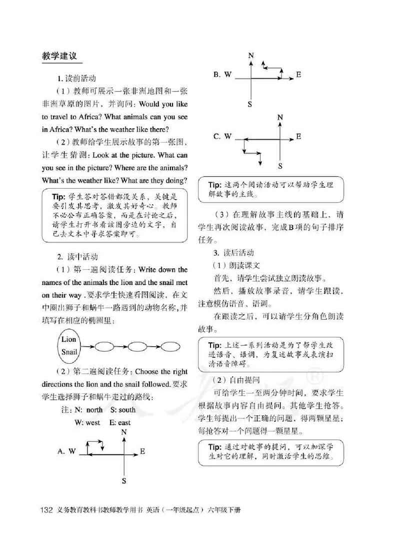 6下_26春四年级上下册人教版_四上英语合集人教版PEP英语四年级上册新教材（教学视频+课件+动画+音频+练习+教案）_16教师用书_小学英语_人教新起点小学英语（一起点）