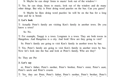 Recycle2-教学设计(1)_26春四年级上下册人教版_四上英语合集人教版PEP英语四年级上册新教材（教学视频+课件+动画+音频+练习+教案）_19同步教案课件_人教pep3_3-6上册_6年级上册_Unit6