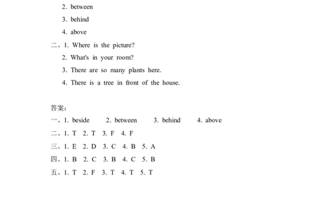 五上Unit5PartB第二课时_26春四年级上下册人教版_四上英语合集人教版PEP英语四年级上册新教材（教学视频+课件+动画+音频+练习+教案）_19同步教案课件_人教pep3_3-6年级上册_课时练
