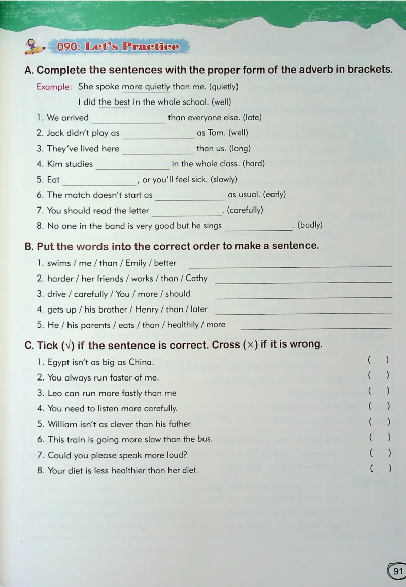 6英语~文霸-新_26春四年级上下册人教版_四上英语合集人教版PEP英语四年级上册新教材（教学视频+课件+动画+音频+练习+教案）_17练习资料_小学英语（预习复习资料大礼包）