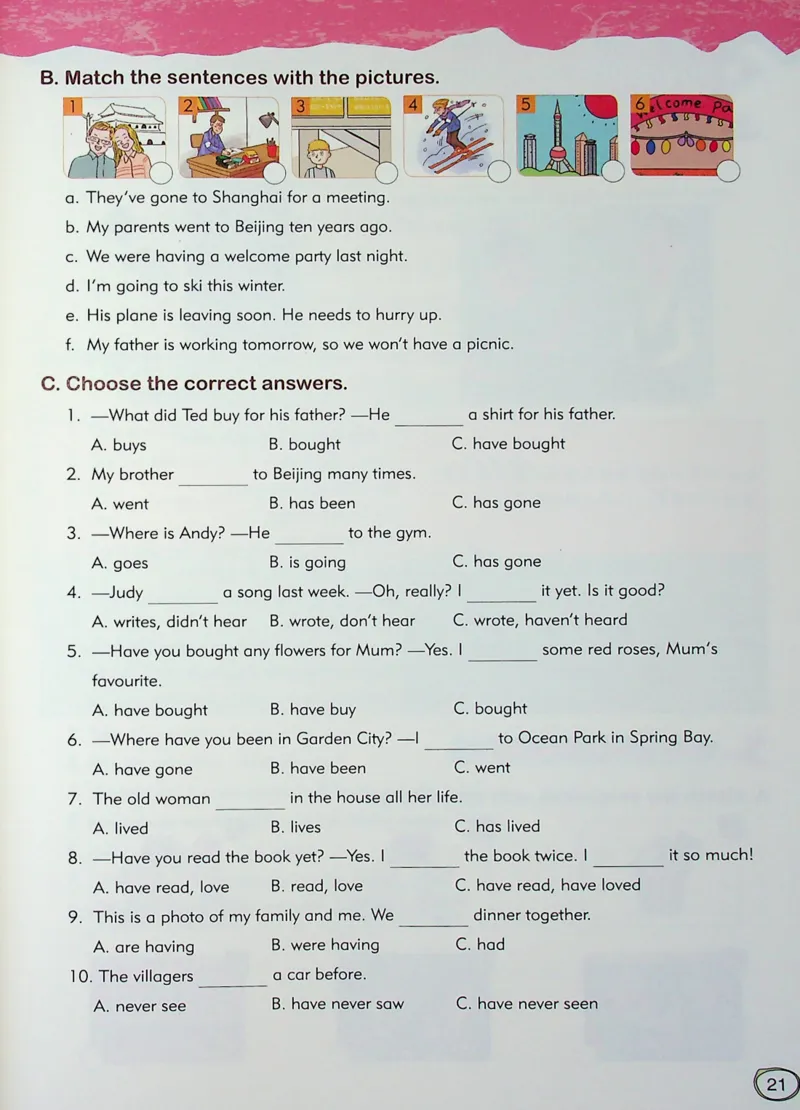 6英语~文霸-新_26春四年级上下册人教版_四上英语合集人教版PEP英语四年级上册新教材（教学视频+课件+动画+音频+练习+教案）_17练习资料_小学英语（预习复习资料大礼包）