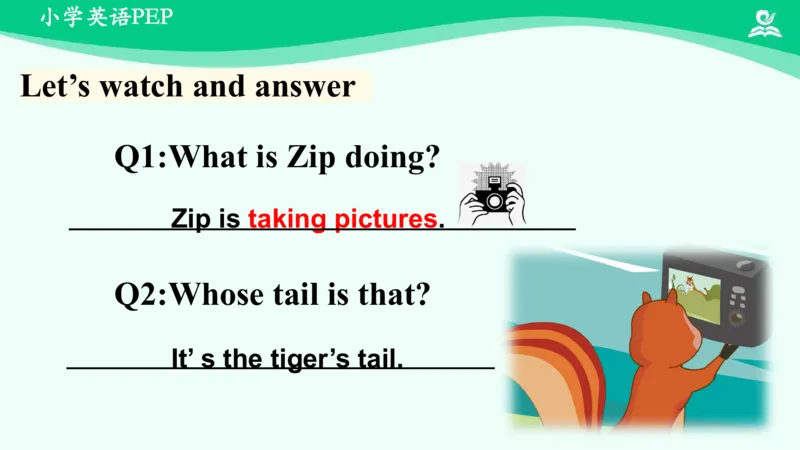 Unit5Whosedogisit？-PartC课件_26春四年级上下册人教版_四上英语合集人教版PEP英语四年级上册新教材（教学视频+课件+动画+音频+练习+教案）_19同步教案课件_人教pep3_5年级下册_PDF课件