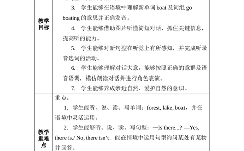 Unit6第1课时PartALet&rsquo;stry&Let'stalk_26春四年级上下册人教版_四上英语合集人教版PEP英语四年级上册新教材（教学视频+课件+动画+音频+练习+教案）_19同步教案课件_人教pep3