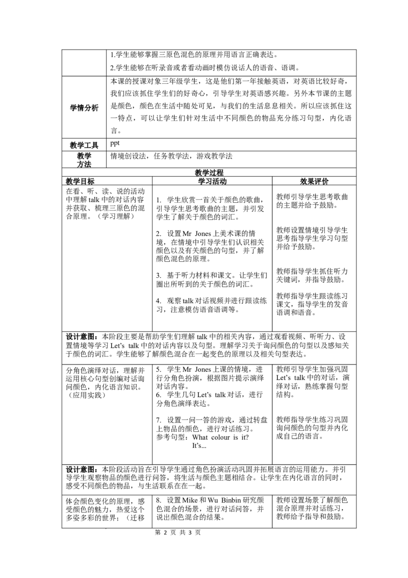 Unit5第1课时PartALet'stalk&Guessandcheck_26春四年级上下册人教版_四上英语合集人教版PEP英语四年级上册新教材（教学视频+课件+动画+音频+练习+教案）_19同步教案课件_人教pep3