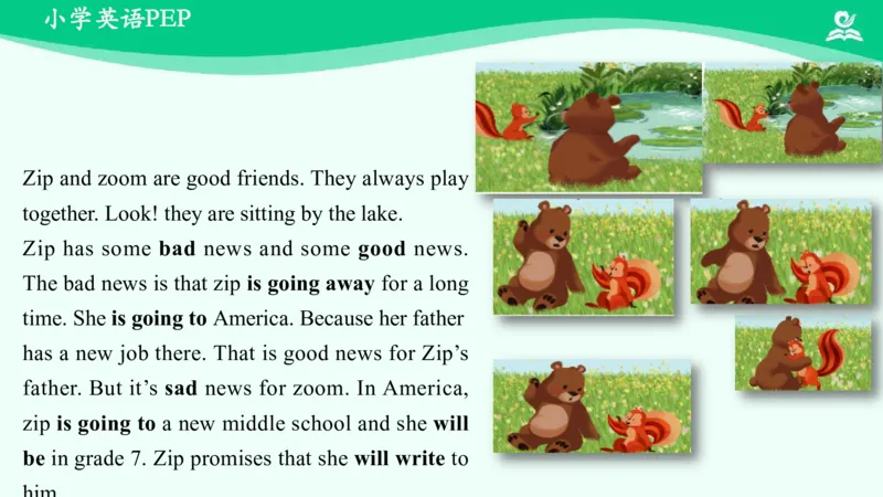 RecycleStoryTime课件_26春四年级上下册人教版_四上英语合集人教版PEP英语四年级上册新教材（教学视频+课件+动画+音频+练习+教案）_19同步教案课件_人教pep3_6年级下册_PDF课件