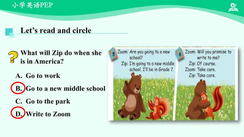 RecycleStoryTime课件_26春四年级上下册人教版_四上英语合集人教版PEP英语四年级上册新教材（教学视频+课件+动画+音频+练习+教案）_19同步教案课件_人教pep3_6年级下册_PDF课件