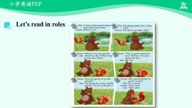 RecycleStoryTime课件_26春四年级上下册人教版_四上英语合集人教版PEP英语四年级上册新教材（教学视频+课件+动画+音频+练习+教案）_19同步教案课件_人教pep3_6年级下册_PDF课件