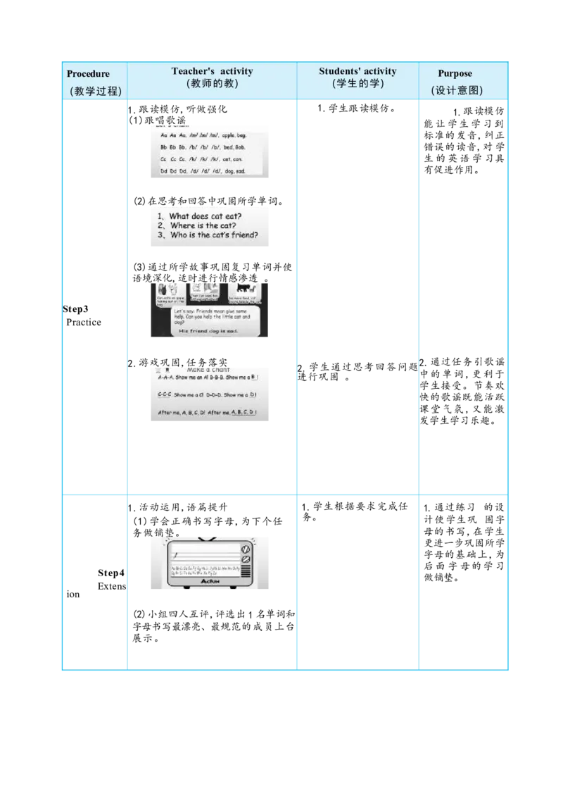 Unit1MakingfriendsPartALettersandsounds大单元整体教学设计_26春四年级上下册人教版_四上英语合集人教版PEP英语四年级上册新教材（教学视频+课件+动画+音频+练习+教案）_19同步教案课件