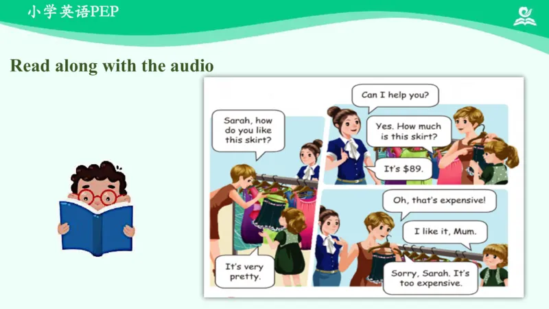 Unit6Shopping-PartB课件_26春四年级上下册人教版_四上英语合集人教版PEP英语四年级上册新教材（教学视频+课件+动画+音频+练习+教案）_19同步教案课件_人教pep3_4年级下册_PDF课件