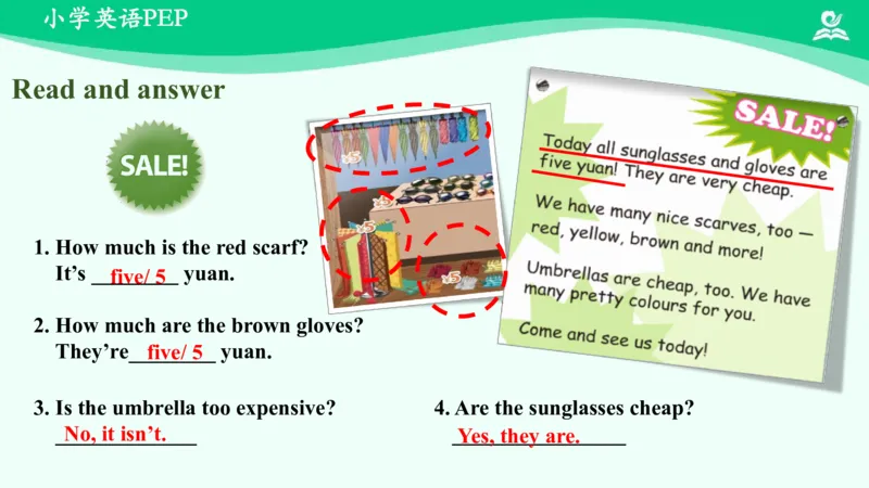 Unit6Shopping-PartB课件_26春四年级上下册人教版_四上英语合集人教版PEP英语四年级上册新教材（教学视频+课件+动画+音频+练习+教案）_19同步教案课件_人教pep3_4年级下册_PDF课件