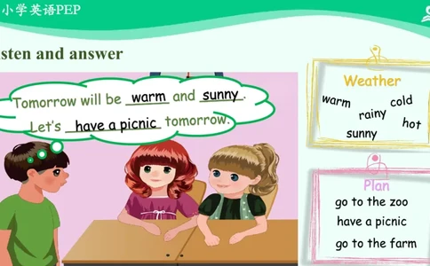 Recycle2PartA课件_26春四年级上下册人教版_四上英语合集人教版PEP英语四年级上册新教材（教学视频+课件+动画+音频+练习+教案）_19同步教案课件_人教pep3_4年级下册_PDF课件