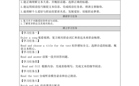 B-学习任务单(1)_26春四年级上下册人教版_四上英语合集人教版PEP英语四年级上册新教材（教学视频+课件+动画+音频+练习+教案）_17练习资料_小学英语（预习复习资料大礼包）_Unit5_689