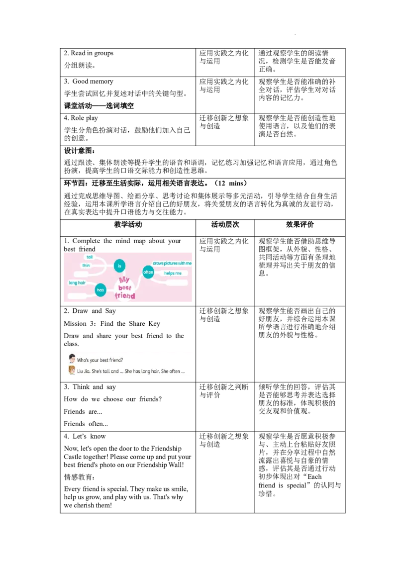 Unit2PartBLet'stalk_26春四年级上下册人教版_四上英语合集人教版PEP英语四年级上册新教材（教学视频+课件+动画+音频+练习+教案）_19同步教案课件_人教pep3_3-6上册_Unit2