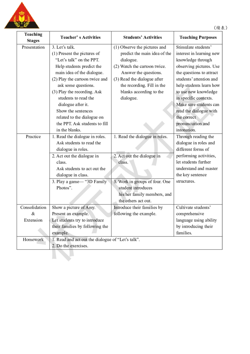 Thefirstperiod（第一课时)_26春四年级上下册人教版_四上英语合集人教版PEP英语四年级上册新教材（教学视频+课件+动画+音频+练习+教案）_19同步教案课件_人教pep3_3-6上册_4年级上册_Unit6