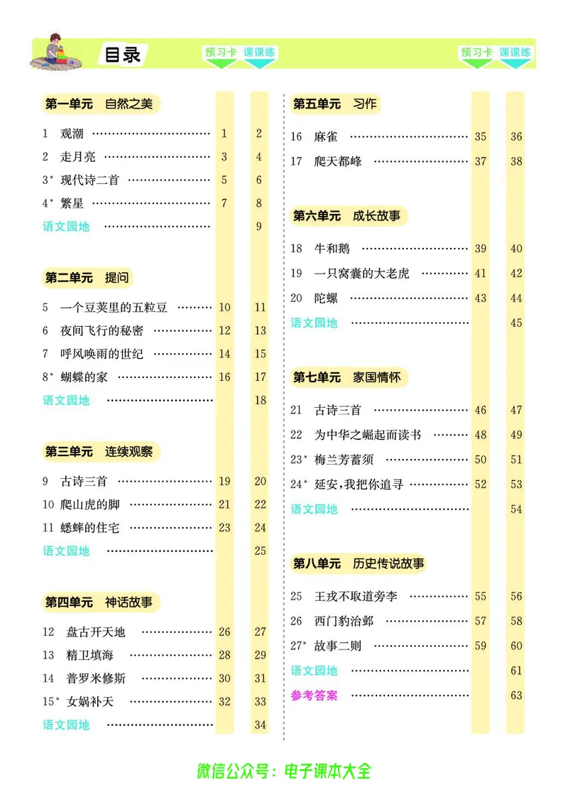 《素养提升手册》4上_26春四年级上下册人教版_四上英语合集人教版PEP英语四年级上册新教材（教学视频+课件+动画+音频+练习+教案）_17练习资料_小学英语（预习复习资料大礼包）