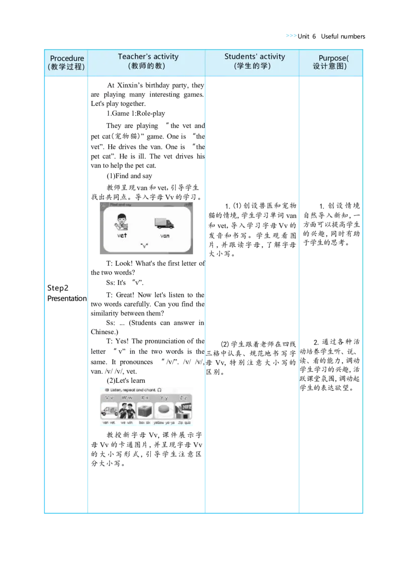 Unit6UsefulnumbersPartALettersandsounds大单元整体教学设计_26春四年级上下册人教版_四上英语合集人教版PEP英语四年级上册新教材（教学视频+课件+动画+音频+练习+教案）_19同步教案课件
