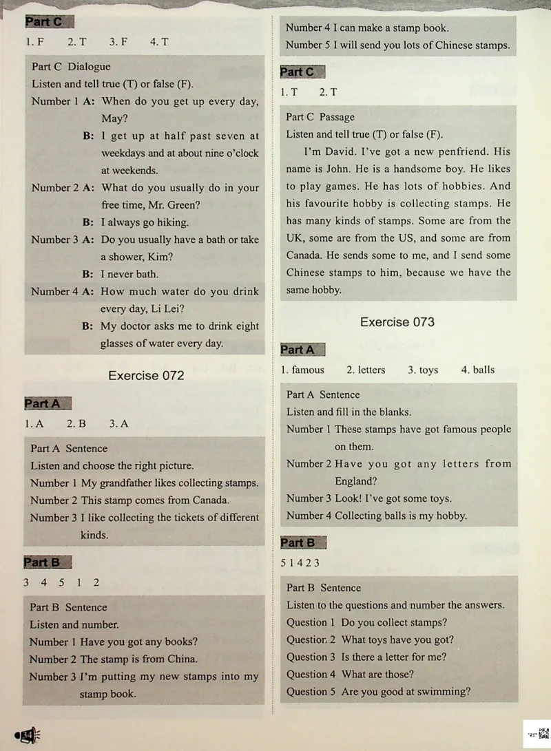 6-听霸-答案新_26春四年级上下册人教版_四上英语合集人教版PEP英语四年级上册新教材（教学视频+课件+动画+音频+练习+教案）_17练习资料_小学英语（预习复习资料大礼包）