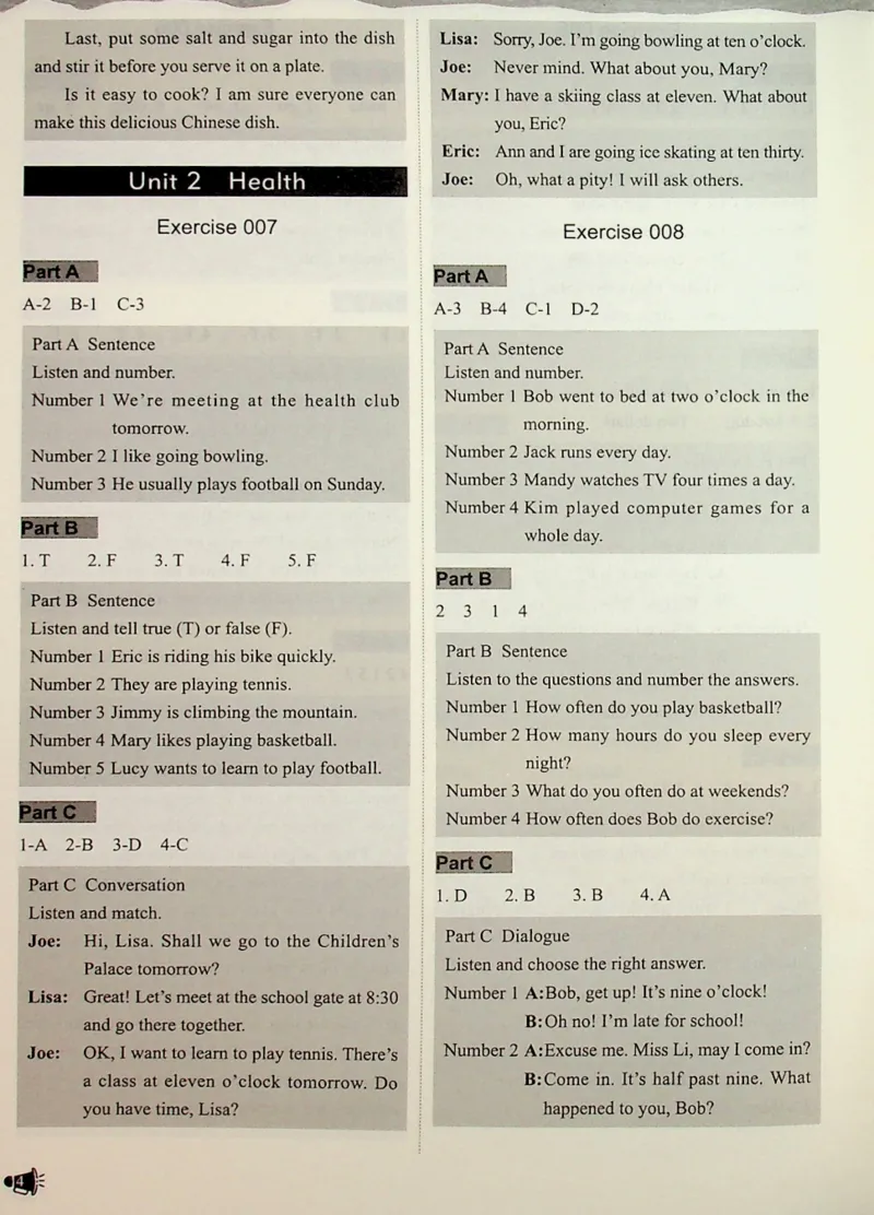 6-听霸-答案新_26春四年级上下册人教版_四上英语合集人教版PEP英语四年级上册新教材（教学视频+课件+动画+音频+练习+教案）_17练习资料_小学英语（预习复习资料大礼包）