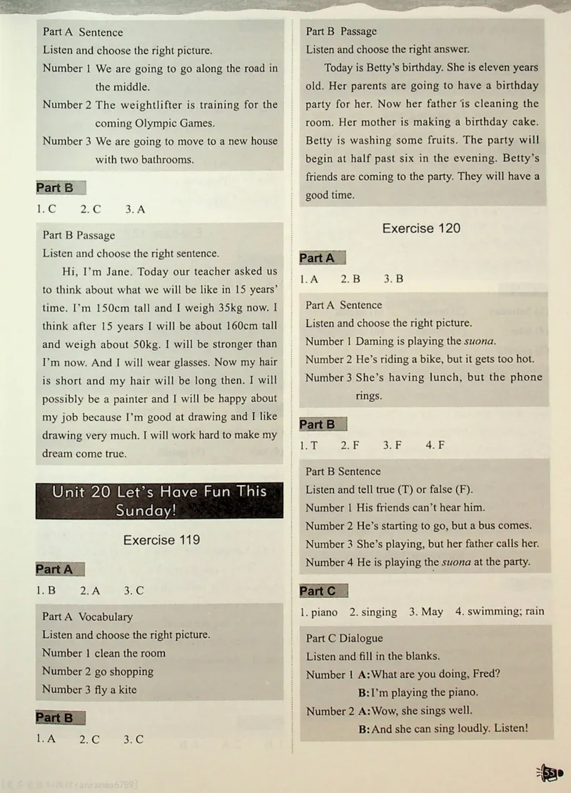 6-听霸-答案新_26春四年级上下册人教版_四上英语合集人教版PEP英语四年级上册新教材（教学视频+课件+动画+音频+练习+教案）_17练习资料_小学英语（预习复习资料大礼包）