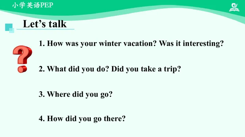 Revision2课件_26春四年级上下册人教版_四上英语合集人教版PEP英语四年级上册新教材（教学视频+课件+动画+音频+练习+教案）_19同步教案课件_人教pep3_6年级下册_PDF课件