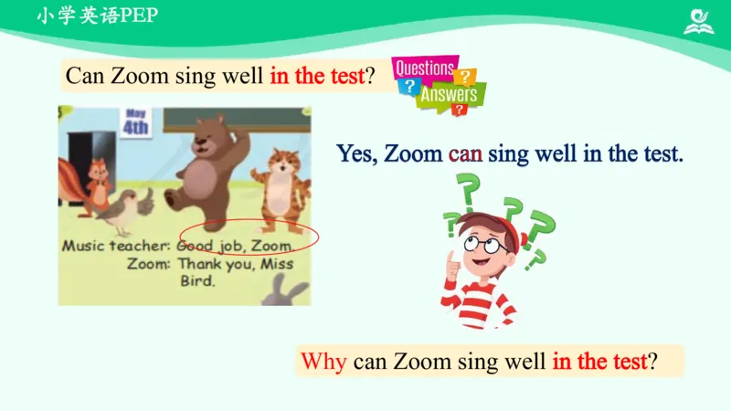 Unit4Whenistheartshow？-PartC课件_26春四年级上下册人教版_四上英语合集人教版PEP英语四年级上册新教材（教学视频+课件+动画+音频+练习+教案）_19同步教案课件_人教pep3_5年级下册