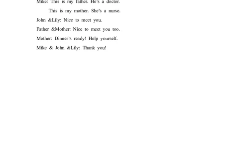 Recycle2第一课时_26春四年级上下册人教版_四上英语合集人教版PEP英语四年级上册新教材（教学视频+课件+动画+音频+练习+教案）_19同步教案课件_人教pep3_3-6年级上册_Recycle2_第一课时