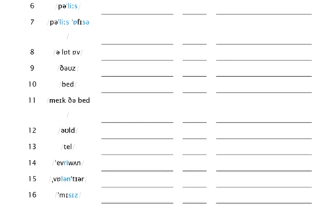 Unit4看音标默单词_26春四年级上下册人教版_四上英语合集人教版PEP英语四年级上册新教材（教学视频+课件+动画+音频+练习+教案）_05单词背诵默写8套（word+pdf）