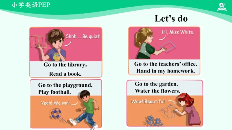 Unit1Myschool-PartA课件_26春四年级上下册人教版_四上英语合集人教版PEP英语四年级上册新教材（教学视频+课件+动画+音频+练习+教案）_19同步教案课件_人教pep3_4年级下册_PDF课件