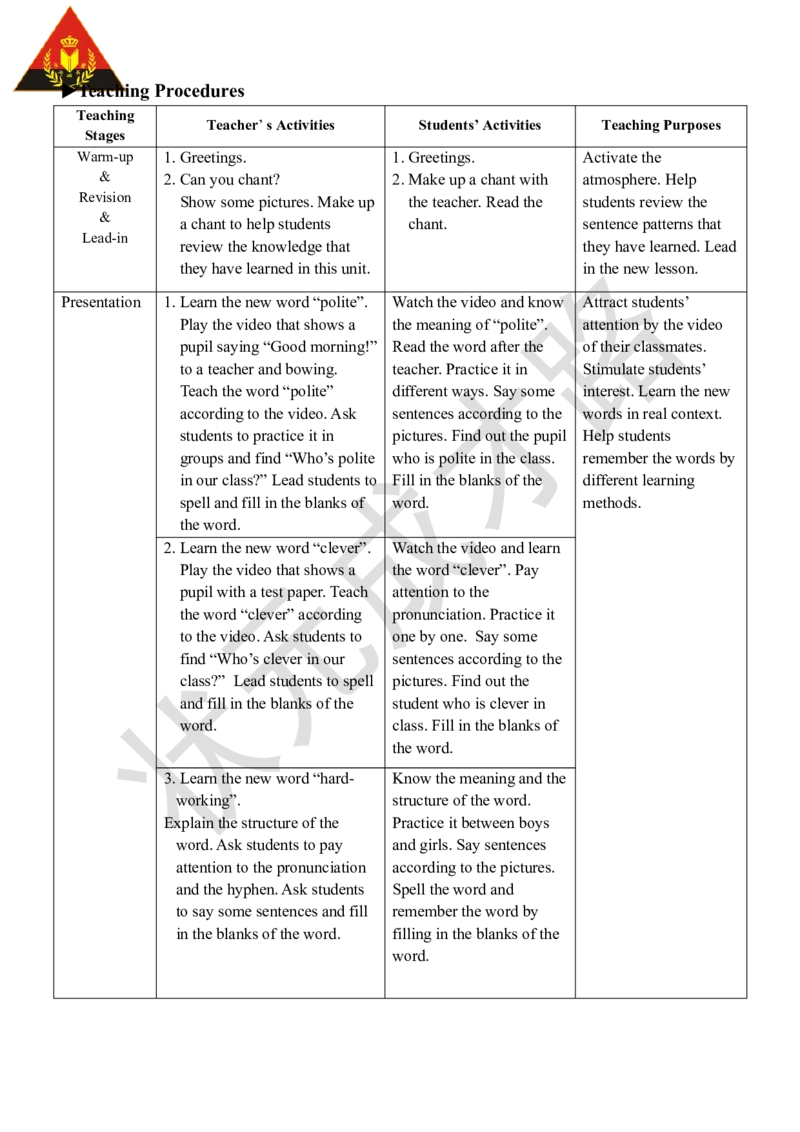 Thefifthperiod（第五课时）_26春四年级上下册人教版_四上英语合集人教版PEP英语四年级上册新教材（教学视频+课件+动画+音频+练习+教案）_19同步教案课件_人教pep3_3-6上册_5年级上册_Unit1