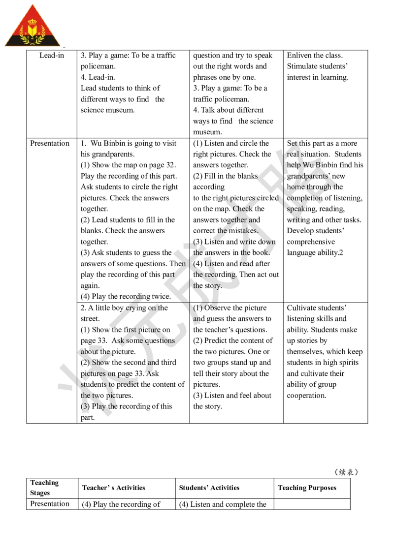 Thefirstperiod（第一课时）_26春四年级上下册人教版_四上英语合集人教版PEP英语四年级上册新教材（教学视频+课件+动画+音频+练习+教案）_19同步教案课件_人教pep3_3-6上册_6年级上册