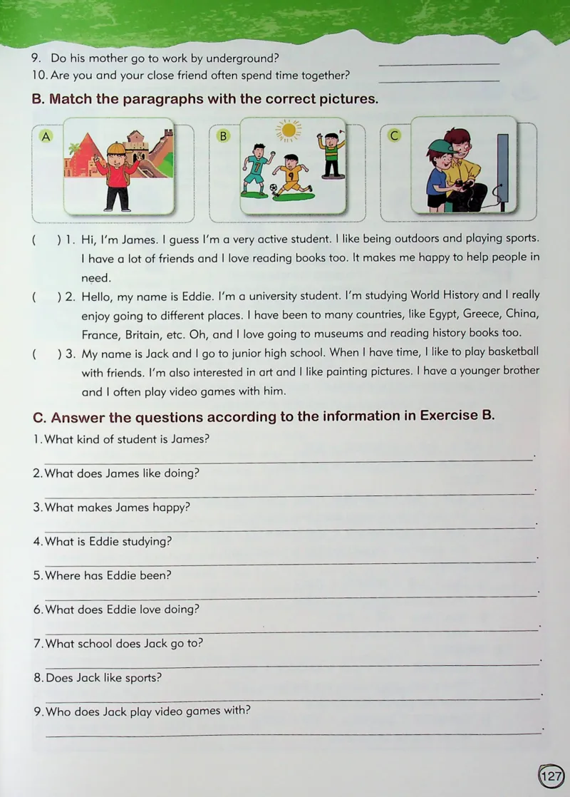 5英语~文霸-新_26春四年级上下册人教版_四上英语合集人教版PEP英语四年级上册新教材（教学视频+课件+动画+音频+练习+教案）_17练习资料_小学英语（预习复习资料大礼包）