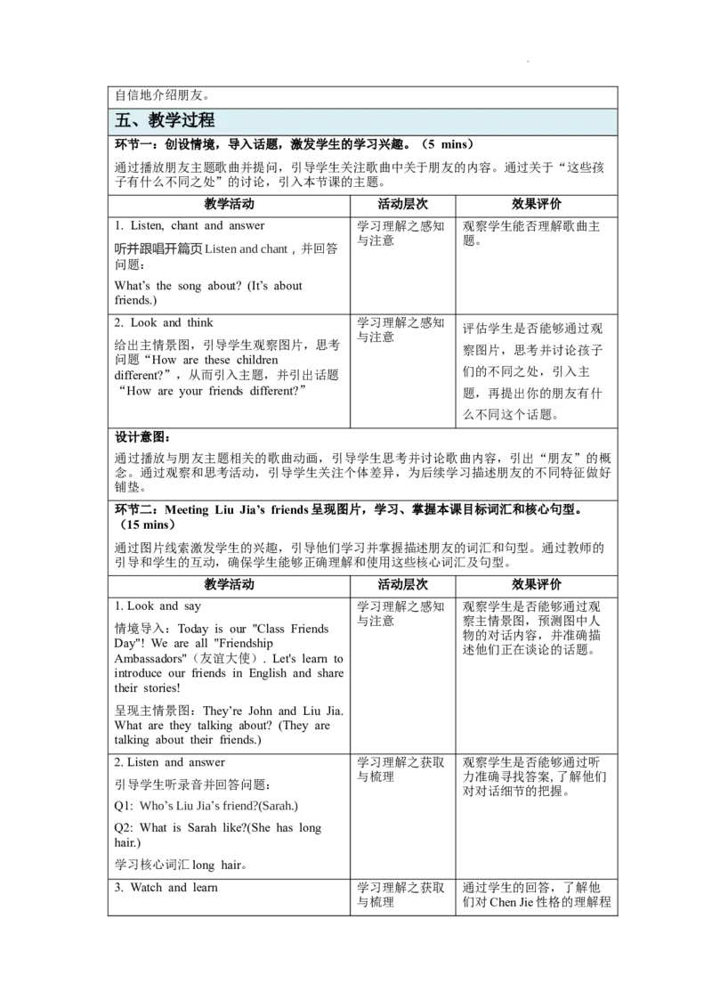 Unit2PartALet'slearn_26春四年级上下册人教版_四上英语合集人教版PEP英语四年级上册新教材（教学视频+课件+动画+音频+练习+教案）_19同步教案课件_人教pep3_3-6上册_Unit2