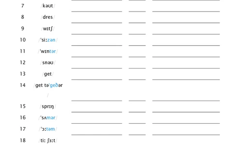 U6看音标默写单词_26春四年级上下册人教版_四上英语合集人教版PEP英语四年级上册新教材（教学视频+课件+动画+音频+练习+教案）_05单词背诵默写8套（word+pdf）