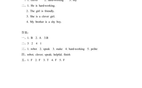 五上Unit1PartB第二课时_26春四年级上下册人教版_四上英语合集人教版PEP英语四年级上册新教材（教学视频+课件+动画+音频+练习+教案）_19同步教案课件_人教pep3_3-6年级上册_课时练