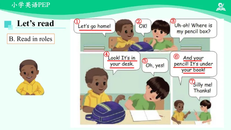 Unit4PartA课件_26春四年级上下册人教版_四上英语合集人教版PEP英语四年级上册新教材（教学视频+课件+动画+音频+练习+教案）_19同步教案课件_人教pep3_3年级下册_PDF课件