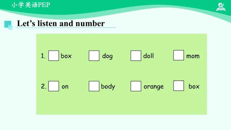 Unit4PartA课件_26春四年级上下册人教版_四上英语合集人教版PEP英语四年级上册新教材（教学视频+课件+动画+音频+练习+教案）_19同步教案课件_人教pep3_3年级下册_PDF课件