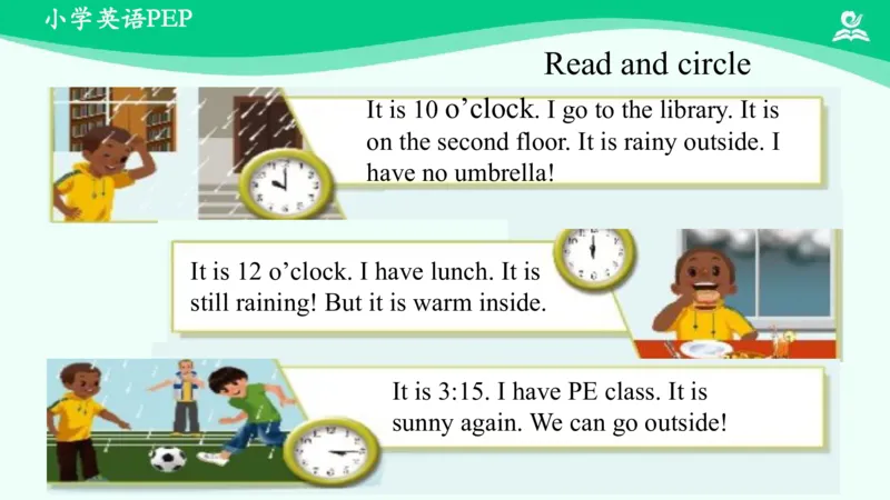 Recycle1PartB课件_26春四年级上下册人教版_四上英语合集人教版PEP英语四年级上册新教材（教学视频+课件+动画+音频+练习+教案）_19同步教案课件_人教pep3_4年级下册_PDF课件