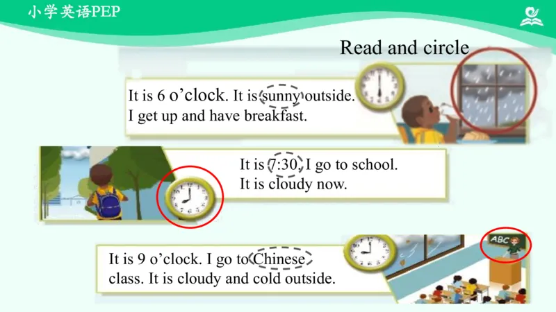 Recycle1PartB课件_26春四年级上下册人教版_四上英语合集人教版PEP英语四年级上册新教材（教学视频+课件+动画+音频+练习+教案）_19同步教案课件_人教pep3_4年级下册_PDF课件