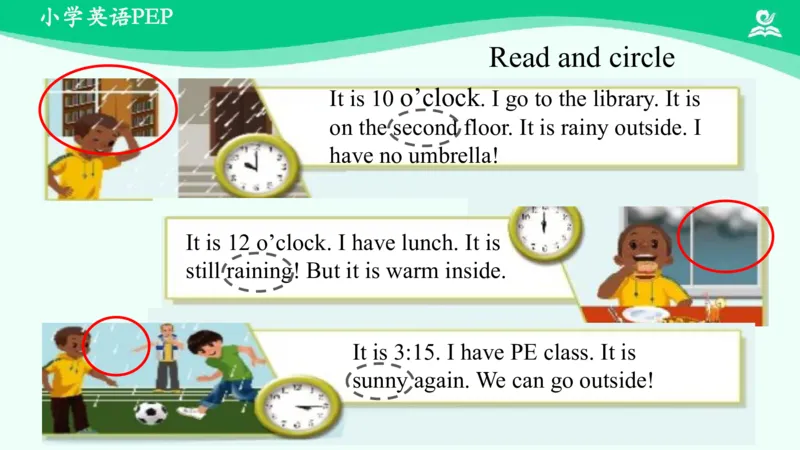 Recycle1PartB课件_26春四年级上下册人教版_四上英语合集人教版PEP英语四年级上册新教材（教学视频+课件+动画+音频+练习+教案）_19同步教案课件_人教pep3_4年级下册_PDF课件